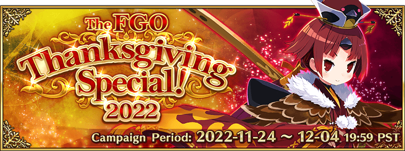 The FGO Thanksgiving Special 2022